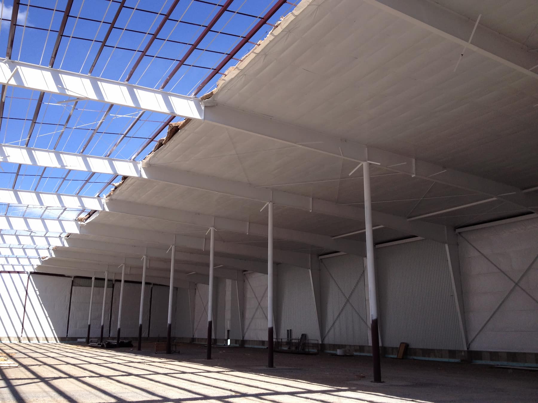 metal building insulation project